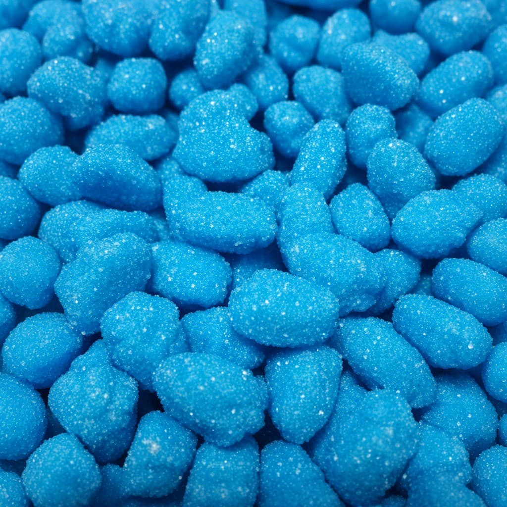 Blue raspberries